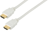 MONACOR HDMC-100/WS, кабель HDMI, 1м, белый