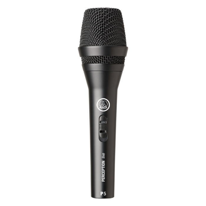 AKG P5 S, динамический вокальный микрофон, суперкардиоида, с кнопкой, 40-20000Гц