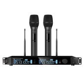 ОКТАВА OWS-U2200H-B, двухканальная радиосистема с двумя ручными передатчиками OWS-U1200TH, UHF