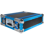 BELCASE RС-2503M-F, 443x530x165мм, кейс рэковый для радиомикрофонов, рабочая глубина 25см, 3U, Blue edition