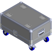 BELCASE TC-V3000-R, 691х470х295мм, кейс транспортировочный для генератора дыма FGM-V3000DMX