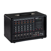 PS-SOUND PMX-6800USB, активный микшерный пульт, кубик, 2х450/300Вт на 4/8Ом