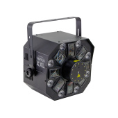 INVOLIGHT VENTUS XXL, светодиодный прибор, 6x3Вт RGBWA+UV, строб 12x1Вт W, лазер 50/100мВт