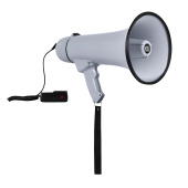 PS-Sound MGN-11S, мегафон, 20Вт, 100дБ, сирена, выносной микрофон