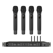 FBW A140R/A101HT*4, радиосистема с четырьмя ручными передатчиками, UHF
