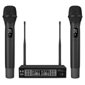 FBW A20R/A101HT*2, радиосистема с двумя ручными передатчиками, UHF