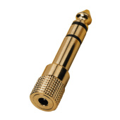 MONACOR HA-37G, переходник Jack3.5(f)/Jack stereo