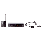 AKG Perception Wireless 45 Sports Set, радиосистема с поясным передатчиком, UHF - все диапазоны РБ