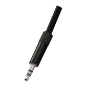 MONACOR PG-303P, разъем Jack3.5 stereo, металл, пружина, черный