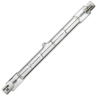 STAGE LINE HLZ-832, лампа галогенная линейная, 500Вт, 230В, R7s, 118мм