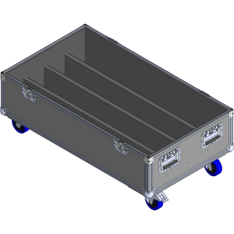 BELCASE TC-BAR/4-R, 1066х608х341мм, кейс транспортировочный для 4-х LED BAR