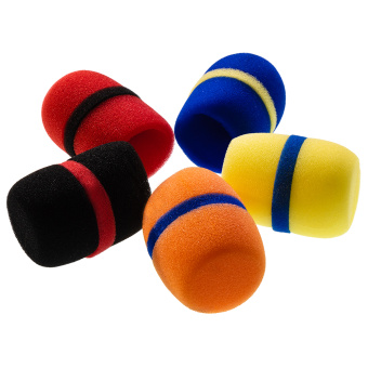 PS-SOUND MICROPHONE WINDSHIELD SET, ветрозащита микрофона, цветная, набор из 5шт.