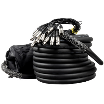 PS-SOUND STB-1608-30, сценический мультикор, 16вх./8вых., 30м