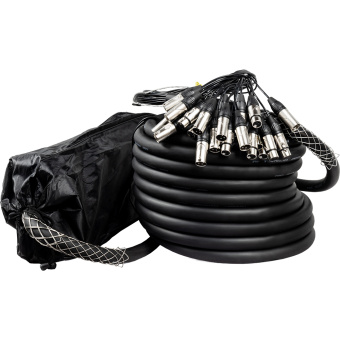 PS-SOUND STB-1608-30, сценический мультикор, 16вх./8вых., 30м