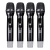 PS-SOUND WRM-UHF9500, радиосистема с четырьмя ручными передатчиками, UHF