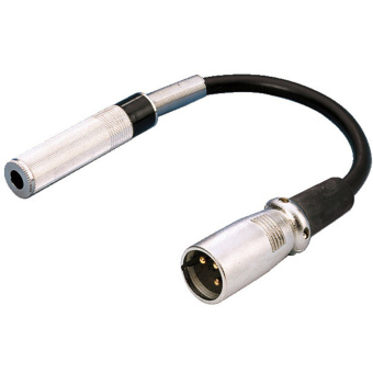 MONACOR MCA-15/2, кабель-переходник Jack(f)/XLR(m)