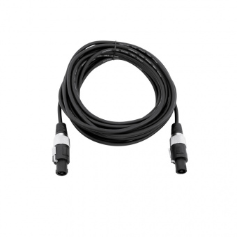 Omnitronic Speaker cable 5m, кабель готовый Speakon на Speakon, 5м, 2x1.5, черный