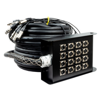 PS-SOUND STB-1204-30, сценический мультикор, 12вх./4вых., 30м