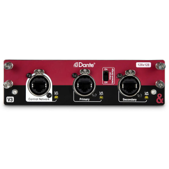 ALLEN & HEATH M-DL-DANT128-AX, карта расширения DANTE для систем DLIVE