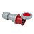 PCE 245-6, розетка кабельная, 125А/400V/3P+N+E/IP67