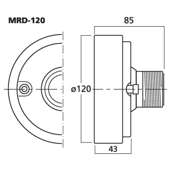 STAGE LINE MRD-120, ВЧ драйвер, 100Вт