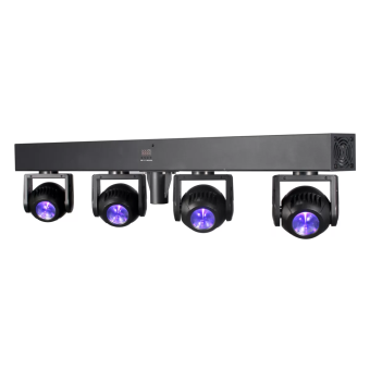 INVOLIGHT MH PARTY BALL, мобильный комплект светодиодных вращающихся голов, RGBW, DMX