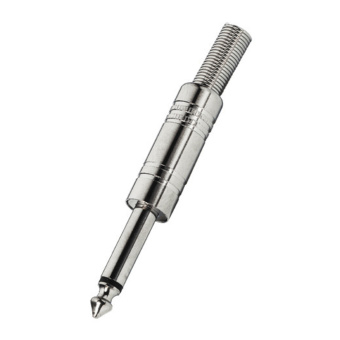 MONACOR T-208, разъем Jack mono, металл, пружина
