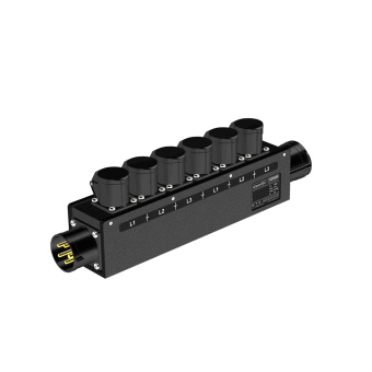 ALPENBOX 1020509 BLACK, распределительное устройство, вход CEE 32A/5p