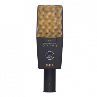 AKG C414 XLII, конденсаторный студийный микрофон, суперкардиоида, 20-20000Гц