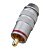 MONACOR T-711G/RT, разъем RCA, металл, красный маркер