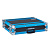 BELCASE RС-2502M-F, 443x530x120мм, кейс рэковый для радиомикрофонов, рабочая глубина 25см, 2U, Blue Edition