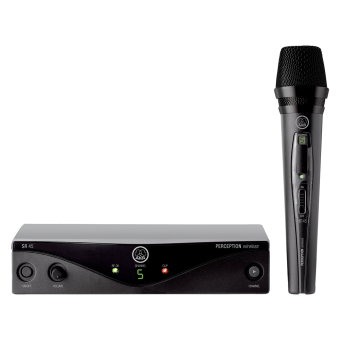 AKG PERCEPTION WIRELESS 45 VOCAL SET, радиосистема с одним ручным передатчиком, UHF
