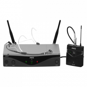 AKG WMS420 Headworn Set, радиосистема с поясным передатчиком, UHF - все диапазоны РБ