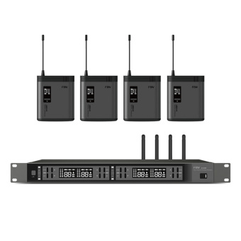 FBW A140R/A100BT*4, радиосистема с четырьмя поясными передатчиками, UHF