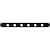 STAGE LINE RCP-8731U, рэковая панель, металл, 1U, 6 отверстий типа D