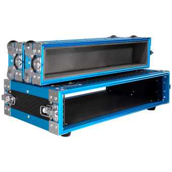 BELCASE RС-2502-F, 447x530x120мм, кейс рэковый приборный, рабочая глубина 25см, 2U, Blue Edition