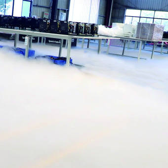 SPARK FABRICA DRY ICE MACHINE SF-D80, генератор тяжелого дыма, 3000/9000Вт, DMX