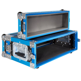 BELCASE RС-2503-F, 447x530x165мм, кейс рэковый приборный, рабочая глубина 25см, 3U, Blue Edition
