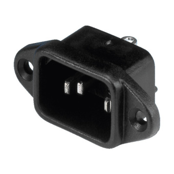 MONACOR AAC-150J, разъем С-14, панельный, пластик