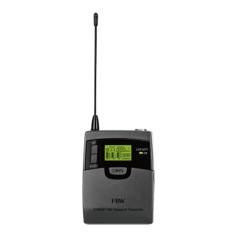 FBW U1000R/U1000BT, радиосистема с одним поясным передатчиком, UHF