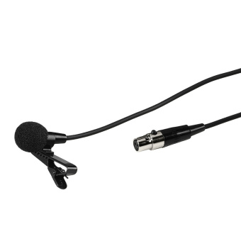 STAGE LINE ECM-300L, петличный микрофон, 50Гц-18кГц, всенаправленный, мини-XLRF3