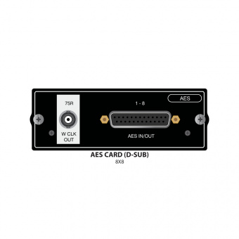 Soundcraft Si Option Card - AES/EBU 8+8 D type card, карта расширения для пультов Si series