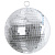 EUROLITE MIRROR BALL 20CM, зеркальный шар, 20см, серебряные зеркала