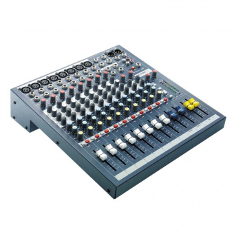 Soundcraft EPM8, пассивный микшерный пульт, 8 mono, 2 stereo, 2 aux