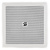 PS-SOUND LTH-209, потолочная акустическая система, 8", 40Вт на 100В, 50Гц-18кГц, 225x225мм, белая