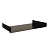 OMNITRONIC CARRIER 1U BLACK, рэковая полка, металл, 1U, сплошная