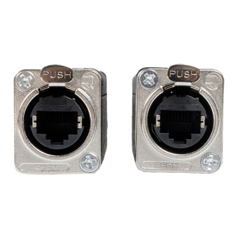 LE A-128, переходник RJ45/RJ45