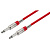 MONACOR МСС-300/RT, кабель готовый Jack/Jack, 3м, красный