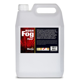 MARTIN RUSH & THRILL FOG FLUID, жидкость для генераторов дыма, 5л.
