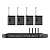 FBW A140R/A100BT*4, радиосистема с четырьмя поясными передатчиками, UHF